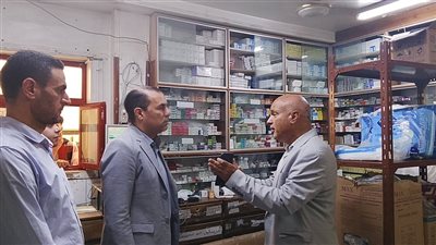 وكيل صحة البحيرة يتفقد مستشفى الحجاز بكوم حمادة 