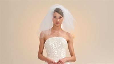 احتشام فساتين زفاف تزين أسبوع الهوت كوتور بباريس لخريف وشتاء 2025- 2026