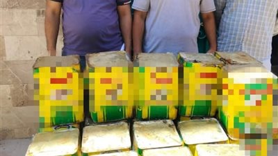 ضبط ثلاجة لحفظ المواد الغذائية تحتوي على 34 صفيحة جبن منتهية الصلاحية بالبحيرة