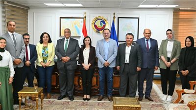 محافظ البحيرة تستقبل وفدًا من وزارة التنمية المحلية 