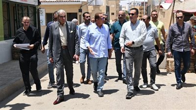 خطوات فعلية لتحسين أوضاع الباعة الجائلين بسوق العاشر من رمضان