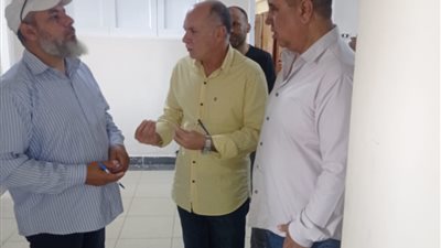 سكرتير مساعد الدقهلية يتابع سير العمل بمدينة شربين  