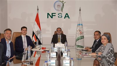 رئيس سلامة الغذاء يستقبل المستشار التجاري بسفارة النمسا بالقاهرة
