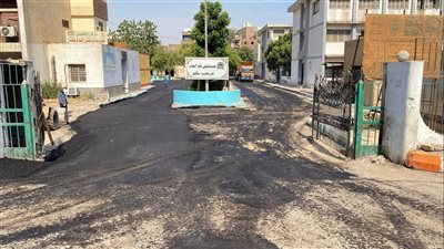 بتمويل من المجتمع المدني.. رصف وتطوير الطرق الداخلية بمستشفى قنا