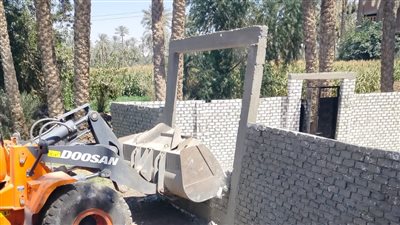 إزالة 38 حالة تعدٍّ بمراكز البدرشين والعياط ومنشأة القناطر