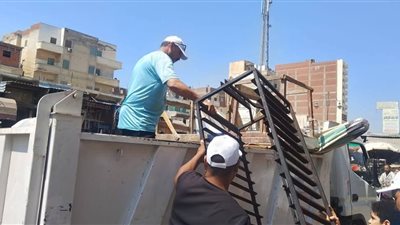 رفع 150 حالة إشغال طريق لتسهيل الحركة المرورية في البحيرة