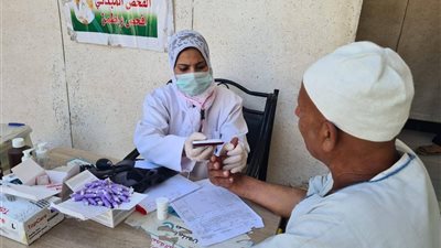 قافلة طبية مجانية بقرية جبارس بإيتاي البارود فى البحيرة