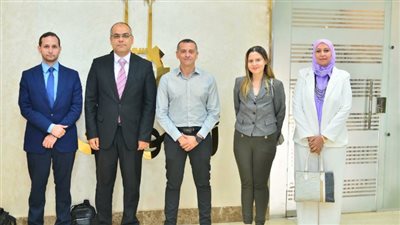 فريق تواصل هيئة الرقابة النووية والإشعاعية في ضيافة نائب محافظ أسوان