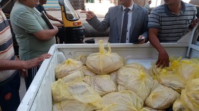  الدقهلية: ضبط  2700 رغيف بهدف الإتجارفي السوق السوداء