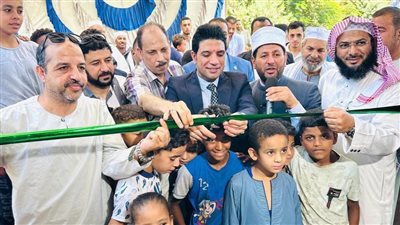 نائب محافظ سوهاج يفتتح محطة تنقية مياه لخدمة 50 ألف نسمة بتونس