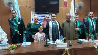 أول معيد كفيف بجامعة سوهاج يحصل على درجة الماجستير في الإعلام