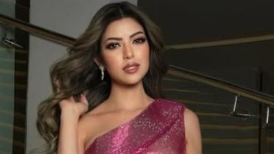 ميرنا جميل عروس البحر بفستان لافت 