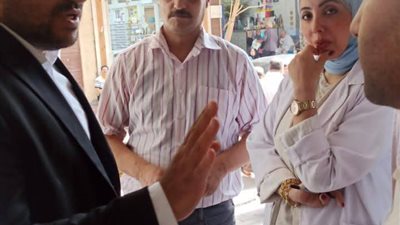 زيارة مفاجئة لمدير فرع الغربية لعيادة علي بن أبي طالب