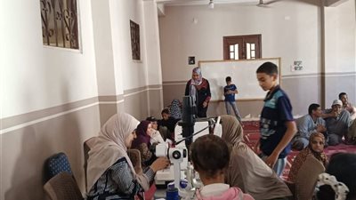 قافلة طبية شاملة بقرية الطبراني بوادي النطرون 