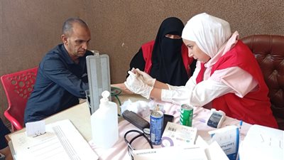 رئيس مدينة وادي النطرون يتابع فعاليات المبادرة الرئاسية 