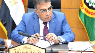 محافظ الدقهلية يتابع تنفيذ خطة مشروعات رصف وتطوير الطرق 