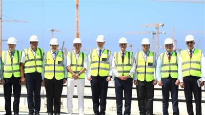 رئيس الجهاز المركزي للتعبئة العامة والإحصاء يطّلع على تطورات العمل بمحطة الضبعة 