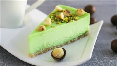 حضري تشيز كيك الفستق على خطى المطاعم
