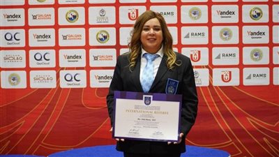 القومي للمرأة يهنئ الكابتن ماري زكي لحصولها علي الشارة الدولية في تحكيم الجودو 