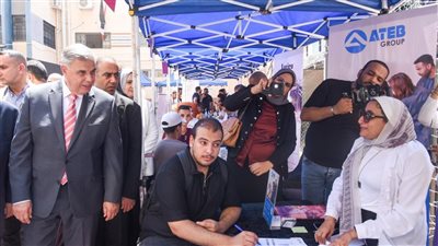  محافظ الإسكندرية يفتتح فعاليات الملتقى التوظيفي السادس لخريجي التعليم الفني