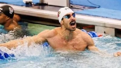 عبدالرحمن سامح يتأهل لنصف نهائي بطولة العالم للسباحة