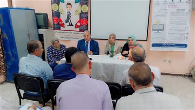 وزارة التعليم تتابع  تفعيل مبادرة تشجير المدارس ودهانات الفصول بالفيوم 