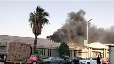تفاصيل اندلاع النيران في أحد الأندية الشهيرة بالدقي
