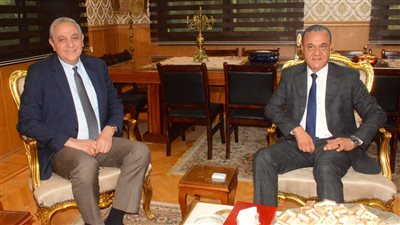 محافظ الغربية يهنئ مدير الأمن الجديد ويؤكد: يدٌ تبني ويدٌ تحمي