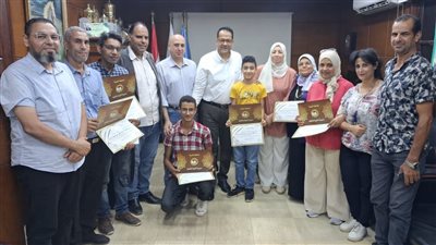 وكيل تعليم الغربيةيكرم الفائزين بمسابقات «المبدع الصغير»