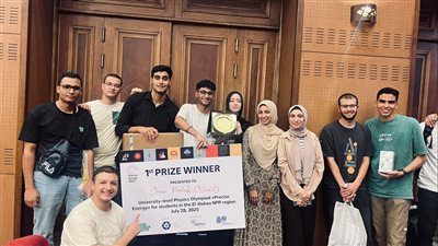طلاب الجامعة المصرية اليابانية يحصدون مراكز متقدمة في مسابقة “Precise Energy”