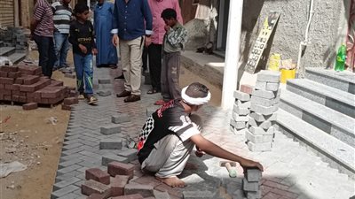 استمرار أعمال تطوير البنية التحتية بدمنهور وشبراخيت ضمن الخطة الاستثمارية 2024/2025