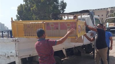 رفع 326 حالة إشغال خلال يومين بمدينة دمنهور