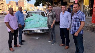 ضبط دقيق بلدي قبل بيعه في السوق السوداء بالفيوم