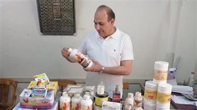 بيطرى الشرقية يضبط 547 عبوة دواء بيطري مخالف في حملات تفتيشية بالحسينية 