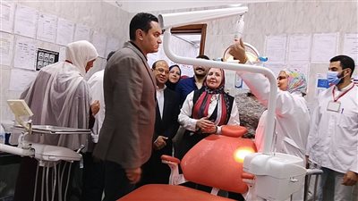 وكيل مديرية الصحة بالبحيرة يتفقد مركز تدريب أطباء الأسنان بدمنهور 