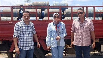 تحرير مخالفة تموينية ضد محطة وقود غير ملتزمة بالتسعيرة بإدكو