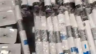 ضبط راكب حاول تهريب ٦٠٠ عبوة من مستلزمات الأسنان بمطار سفنكس