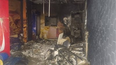 إصابة 13 شخصا في حريق إندلع بمطعم بميدان الشبان بسوهاج 