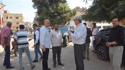 محافظ الغربية يتابع المرافق والخدمات  بقرية نواج