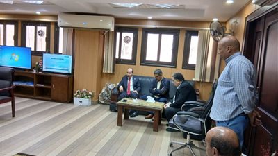 وكيل صحة الدقهلية يتابع شكاوى المواطنين 