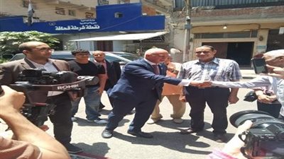 حازم الجندي يتفقد لجان الغربية خلال التصويت لانتخابات الشيوخ