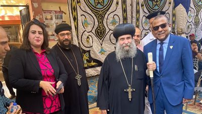 مطران أسيوط يدلي بصوته في انتخابات مجلس الشيوخ 2025