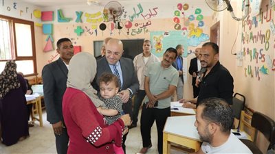 محافظ بني سويف يتفقد عدداً من اللجان 