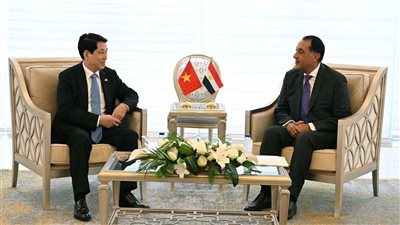 رئيس الوزراء يستقبل رئيس فيتنام الاشتراكية والوفد المرافق بالعاصمة الإدارية الجديدة