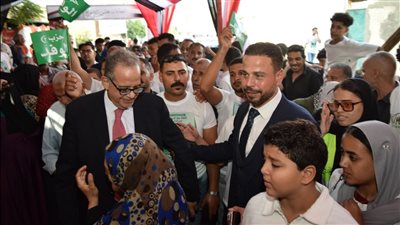 القيادي الوفدي محمد كردي يقود جولات الدعم للنائب طارق عبدالعزيز بانتخابات مجلس الشيوخ بالجيزة ٢٠٢٥