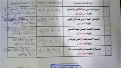 فوز قائمة ومرشحي التحالف بالفيوم في انتخابات الشيوخ