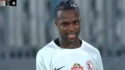 شيكوبانزا أفضل لاعب في لقاء الزمالك وفاركو