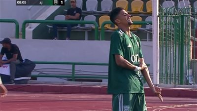 زد يتقدم على المقاولون العرب في الشوط الأول