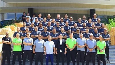 رسائل أبو ريدة للحكام فى معسكر الاسكندرية 