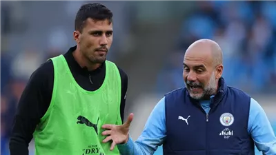 رودري خارج قائمة مانشستر سيتي لمواجهة فياريال الأسباني بدوري الأبطال 